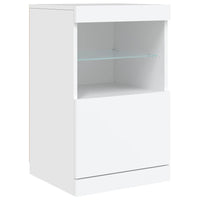 Thumbnail for Sideboard mit LED-Leuchten Weiß 164x37x67 cm