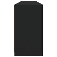 Thumbnail for Sideboard mit LED-Leuchten Schwarz 164x37x67 cm