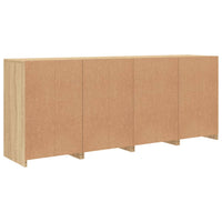 Thumbnail for Sideboard mit LED-Leuchten Sonoma-Eiche 164x37x67 cm