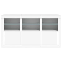 Thumbnail for Sideboard mit LED-Leuchten Weiß 123x37x67 cm