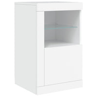 Thumbnail for Sideboard mit LED-Leuchten Weiß 123x37x67 cm