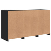 Thumbnail for Sideboard mit LED-Leuchten Schwarz 123x37x67 cm