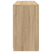 Thumbnail for Sideboard mit LED-Leuchten Sonoma-Eiche 123x37x67 cm