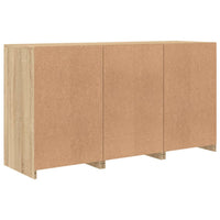 Thumbnail for Sideboard mit LED-Leuchten Sonoma-Eiche 123x37x67 cm