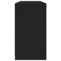 Thumbnail for Sideboard mit LED-Leuchten Schwarz 142,5x37x67 cm