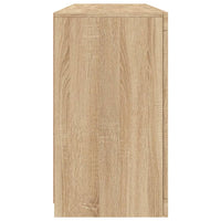 Thumbnail for Sideboard mit LED-Leuchten Sonoma-Eiche 142,5x37x67 cm