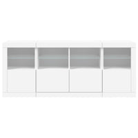 Thumbnail for Sideboard mit LED-Leuchten Weiß 163x37x67 cm