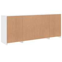 Thumbnail for Sideboard mit LED-Leuchten Weiß 163x37x67 cm