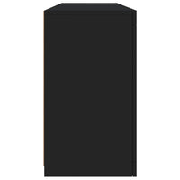 Thumbnail for Sideboard mit LED-Leuchten Schwarz 163x37x67 cm