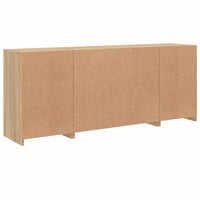 Thumbnail for Sideboard mit LED-Leuchten Sonoma-Eiche 163x37x67 cm