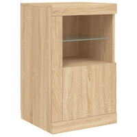 Thumbnail for Sideboard mit LED-Leuchten Sonoma-Eiche 163x37x67 cm