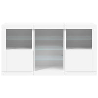 Thumbnail for Sideboard mit LED-Leuchten Weiß 123x37x67 cm