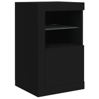 Thumbnail for Sideboard mit LED-Leuchten Schwarz 123x37x67 cm