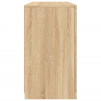 Thumbnail for Sideboard mit LED-Leuchten Sonoma-Eiche 123x37x67 cm