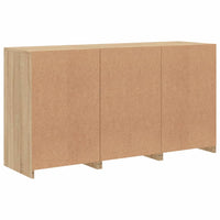 Thumbnail for Sideboard mit LED-Leuchten Sonoma-Eiche 123x37x67 cm