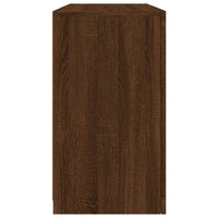 Thumbnail for Sideboard mit LED-Leuchten Braun Eichen-Optik 123x37x67 cm