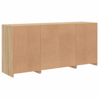 Thumbnail for Sideboard mit LED-Leuchten Sonoma-Eiche 142,5x37x67 cm