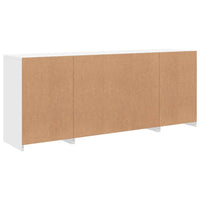 Thumbnail for Sideboard mit LED-Leuchten Weiß 163x37x67 cm