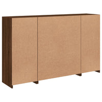 Thumbnail for Sideboards mit LED-Leuchten 3 Stk. Braun Eichen-Optik