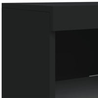 Thumbnail for Sideboards mit LED-Leuchten 3 Stk. Schwarz Holzwerkstoff