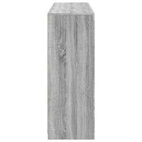 Thumbnail for Sideboards mit LED-Leuchten 3 Stk. Grau Sonoma Holzwerkstoff