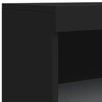 Thumbnail for Sideboards mit LED-Leuchten 3 Stk. Schwarz Holzwerkstoff