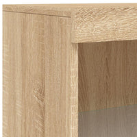 Thumbnail for Sideboards mit LED-Leuchten 3 Stk. Sonoma-Eiche Holzwerkstoff
