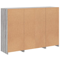 Thumbnail for Sideboards mit LED-Leuchten 3 Stk. Grau Sonoma Holzwerkstoff