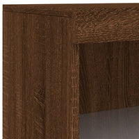 Thumbnail for Sideboards mit LED-Leuchten 3 Stk. Braun Eichen-Optik