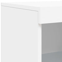 Thumbnail for Sideboards mit LED-Leuchten 3 Stk. Weiß Holzwerkstoff