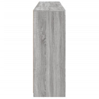 Thumbnail for Sideboards mit LED-Leuchten 3 Stk. Grau Sonoma Holzwerkstoff