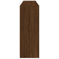 Thumbnail for Sideboard mit LED-Leuchten Braun Eichen-Optik 162x37x100 cm