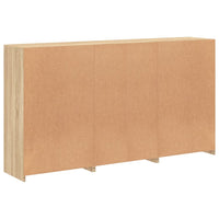 Thumbnail for Sideboard mit LED-Leuchten Sonoma-Eiche 181,5x37x100 cm