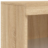 Thumbnail for Sideboard mit LED-Leuchten Sonoma-Eiche 181,5x37x100 cm