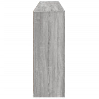 Thumbnail for Sideboard mit LED-Leuchten Grau Sonoma 181,5x37x100 cm