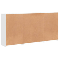Thumbnail for Sideboard mit LED-Leuchten Weiß 202x37x100 cm