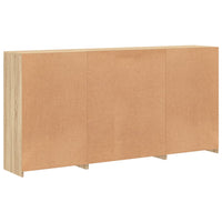 Thumbnail for Sideboard mit LED-Leuchten Sonoma-Eiche 202x37x100 cm