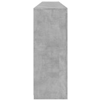 Thumbnail for Sideboard mit LED-Leuchten Betongrau 283x37x100 cm