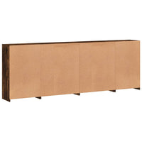 Thumbnail for Sideboard mit LED-Leuchten Räuchereiche 283x37x100 cm