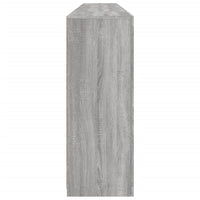 Thumbnail for Sideboard mit LED-Leuchten Grau Sonoma 283x37x100 cm
