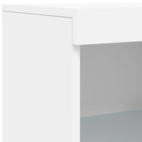 Thumbnail for Sideboard mit LED-Leuchten Weiß 162x37x100 cm