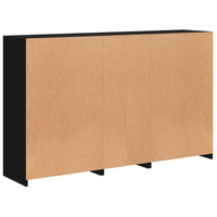 Thumbnail for Sideboard mit LED-Leuchten Schwarz 162x37x100 cm