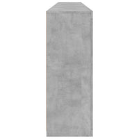 Thumbnail for Sideboard mit LED-Leuchten Betongrau 162x37x100 cm