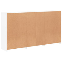 Thumbnail for Sideboard mit LED-Leuchten Weiß 181,5x37x100 cm