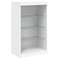 Thumbnail for Sideboard mit LED-Leuchten Weiß 181,5x37x100 cm