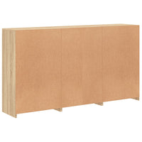 Thumbnail for Sideboard mit LED-Leuchten Sonoma-Eiche 181,5x37x100 cm