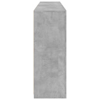 Thumbnail for Sideboard mit LED-Leuchten Betongrau 181,5x37x100 cm