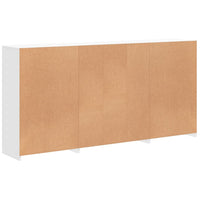 Thumbnail for Sideboard mit LED-Leuchten Weiß 202x37x100 cm