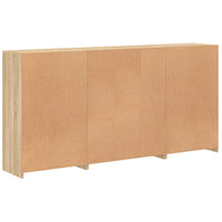 Thumbnail for Sideboard mit LED-Leuchten Sonoma-Eiche 202x37x100 cm