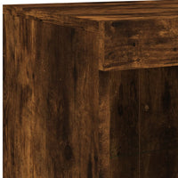 Thumbnail for Sideboard mit LED-Leuchten Räuchereiche 202x37x100 cm